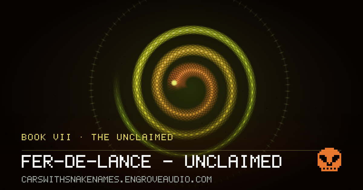Procedurally generated serpent sigil for Fer-de-Lance — unclaimed, derived from its name
